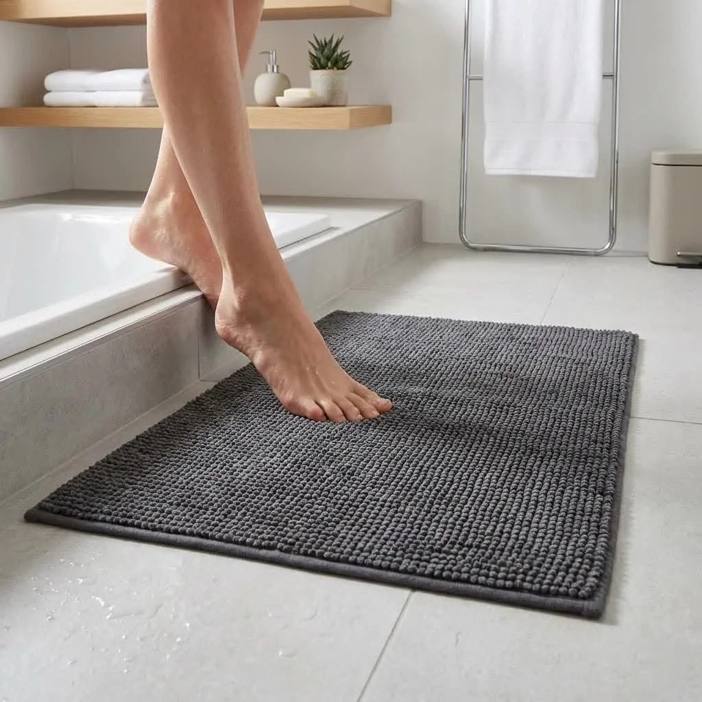 improve your Oasis: The Ultimate Guide to Choosing a White and Black Bath Mat