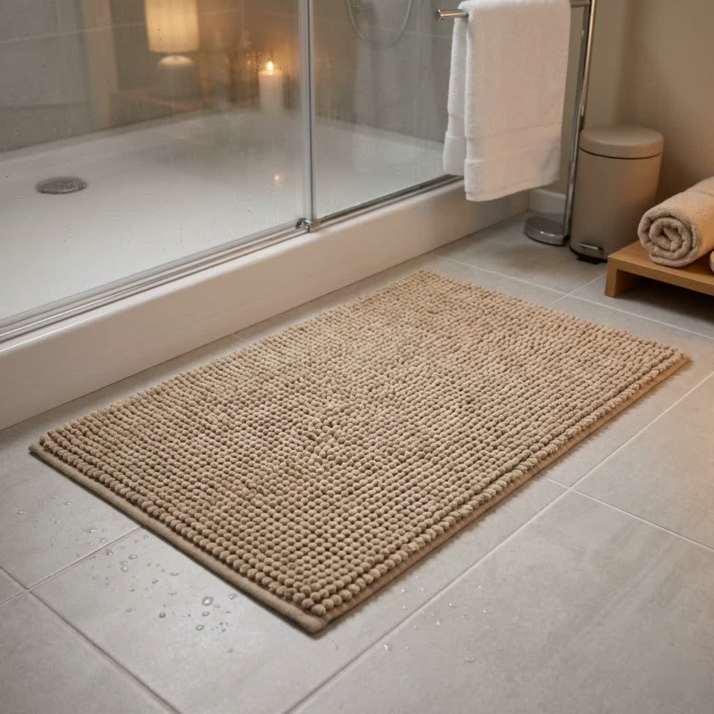 Improve Your Bathroom: Choosing the Best Black and White Bath Mat